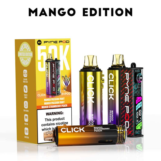 Pyne Pod Click 50K Mango Edition (2 Flavours)