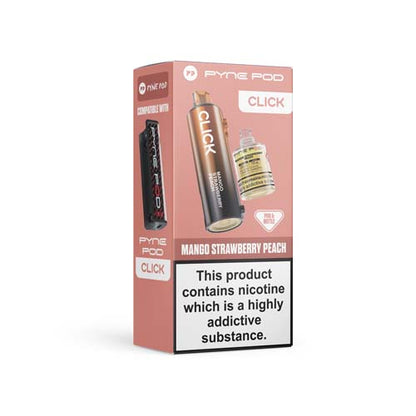 Pyne Pod Click Refill Pod Box Mango Strawberry Peach