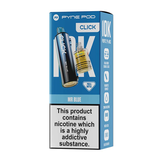 Pyne Pod Click Mr Blue Pods