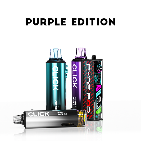 Pyne Pod Click 50K Purple Edition (3 Flavours)