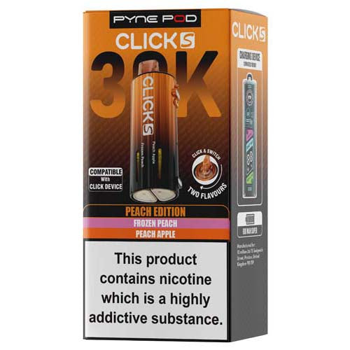 Pyne Pod Click S 30K Peach Edition Refill Pods