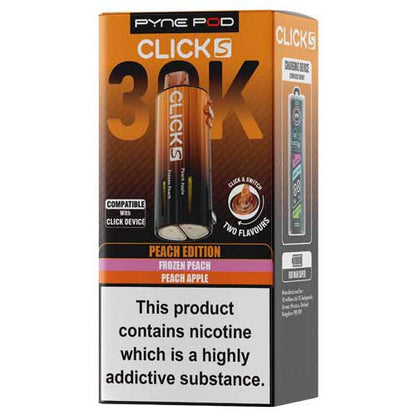 Pyne Pod Click S 30K Peach Edition Refill Pods