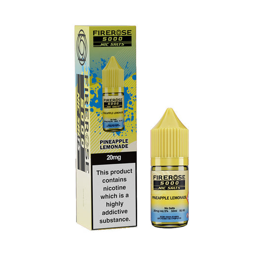 Pineapple Lemonade  Nic Salt Bottle E-Liquid by Firerose 5000