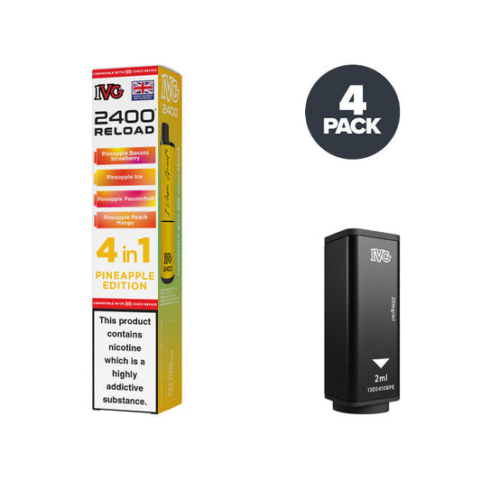 Pineapple Edition IVG 2400 Reload Prefilled Pod and Box