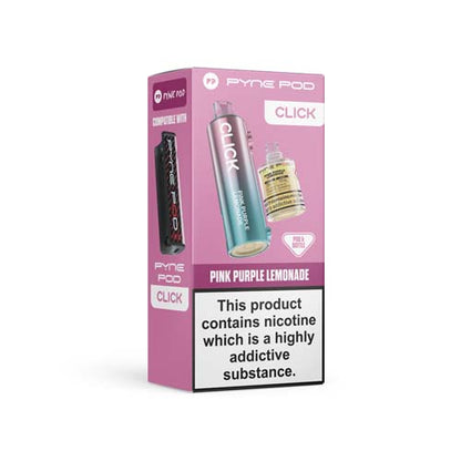 Pyne Pod Click Refill Pod Box Pink Purple Lemonade