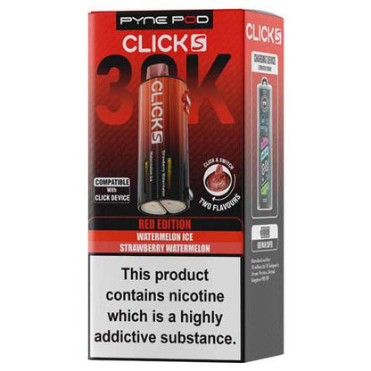 Pyne Pod Click S 30K Red Edition Refill Pods