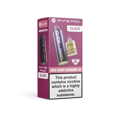 Pyne Pod Click Refill Pod Box Sour Cherry Raspberry Ice