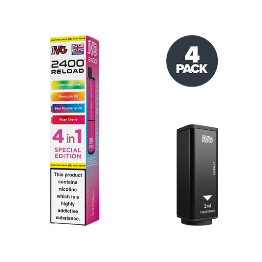 Special Edition IVG 2400 Reload Prefilled Pod and Box