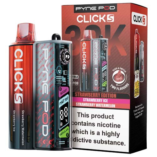 Pyne Pod Click S 30K Strawberry Edition Kit