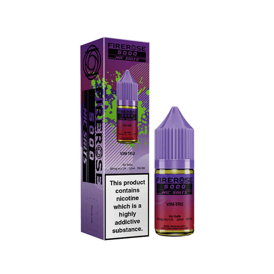 Vim-Tru  Nic Salt Bottle E-Liquid by Firerose 5000