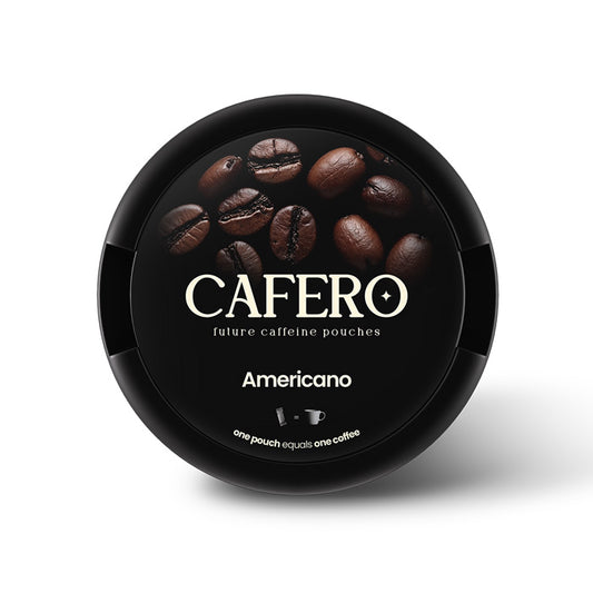 80mg CAFERO Americano Caffeine Pouches