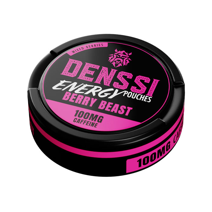 100mg Denssi Berry Beast Energy Pouches