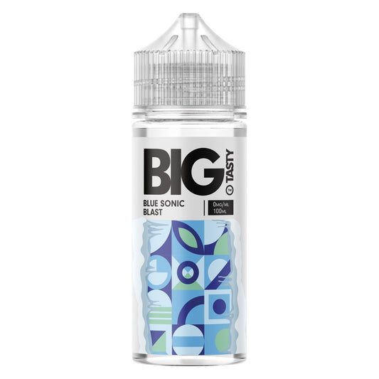 The Big Tasty Blue Sonic Blast 100ml Shortfill E-Liquid