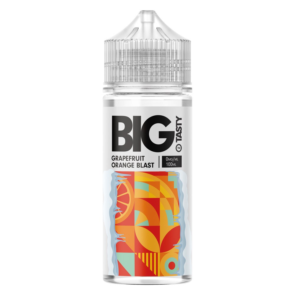 The Big Tasty Grapefruit Orange Blast 100ml Shortfill E-Liquid
