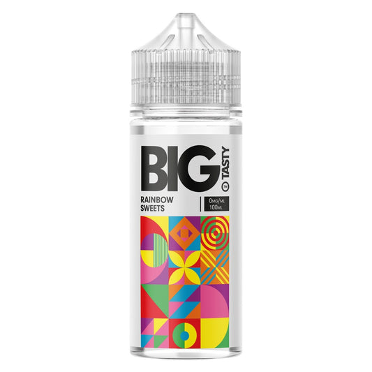 The Big Tasty Candy Rush Rainbow Sweets 100ml Shortfill E-Liquid