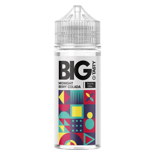 The Big Tasty Exotic Midnight Berry Colada 100ml Shortfill E-Liquid