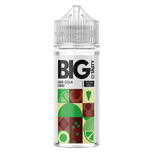 The Big Tasty Juiced Lime Cola Libre 100ml Shortfill E-Liquid
