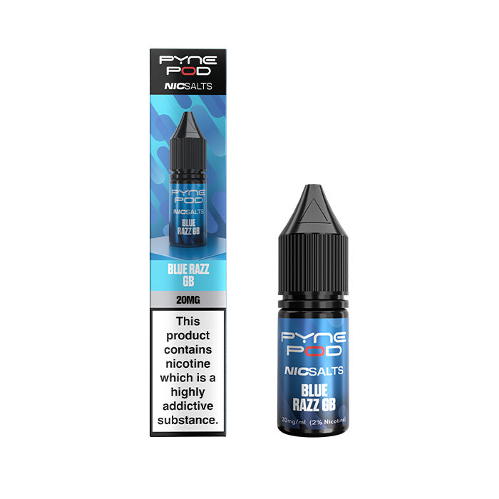 Blue Razz GB Pyne Pod Nic Salt E-Liquid bottle