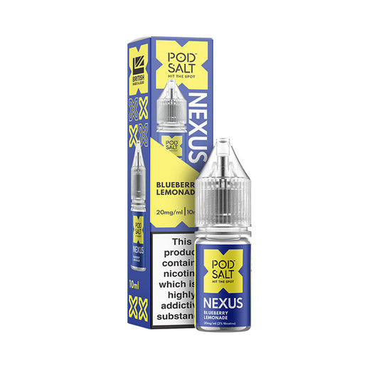 Nexus Blueberry Lemonade 10ml Nicotine Salt E-Liquid