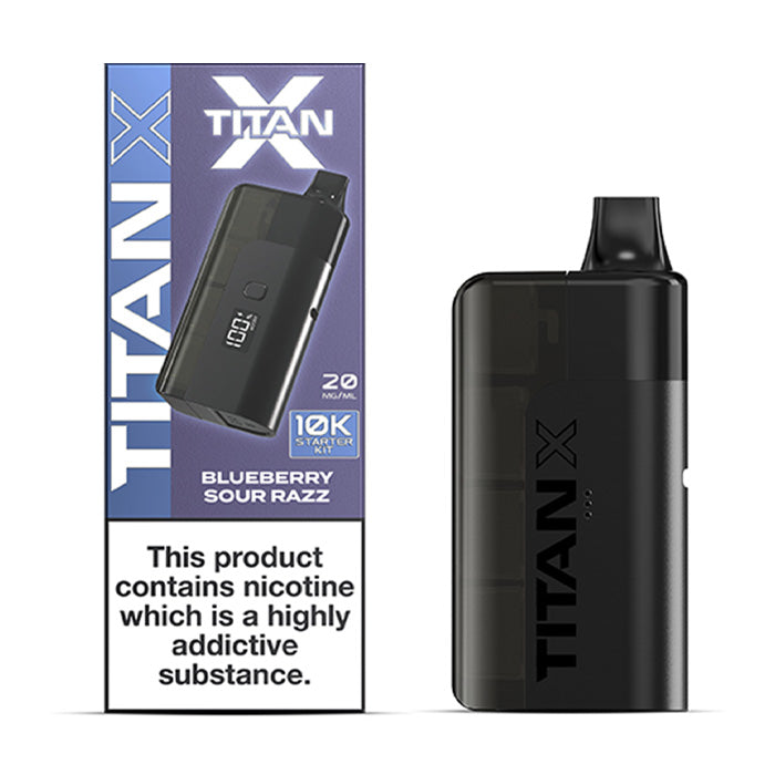 Titan X Prefilled Pod Vape Kit – My Vapery UK