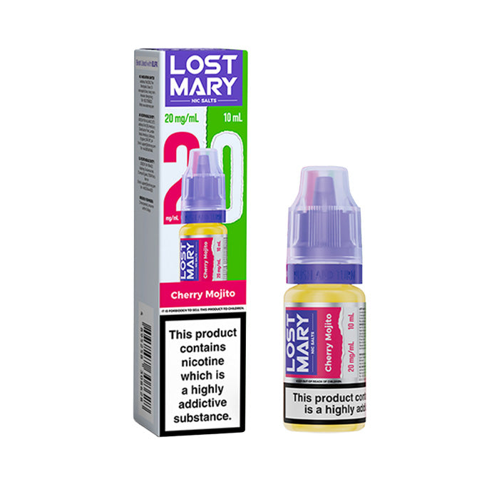 Cherry Mojito Lost Mary 10ml Nic Salt E-Liquids and Box