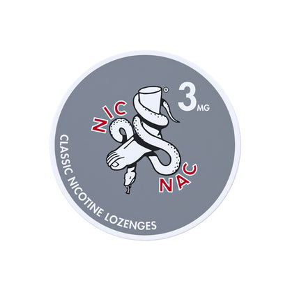 Classic 3mg Nic Nac 20 Lozenge Can