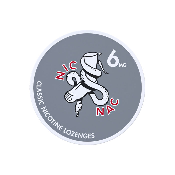 Classic 6mg Nic Nac 20 Lozenge Can