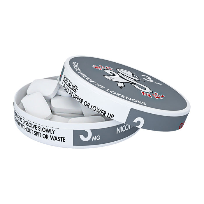 Classic Nic Nac 20 Lozenge Open Can
