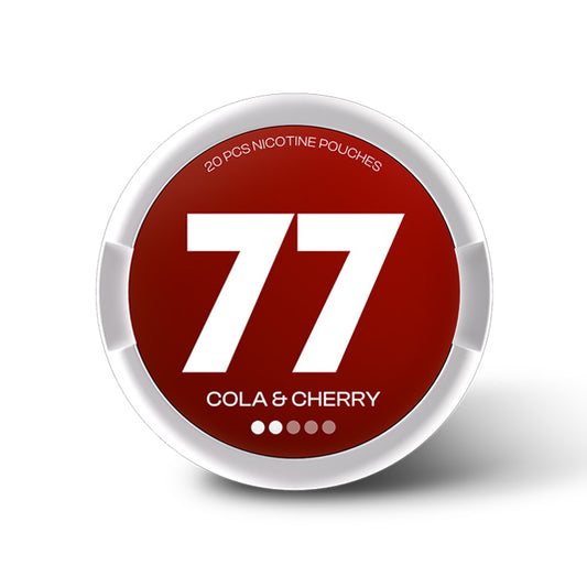 77 Cola & Cherry 5.2mg Nicotine Pouches