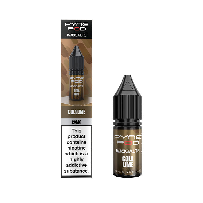 Cola Lime Pyne Pod Nic Salt E-Liquid bottle