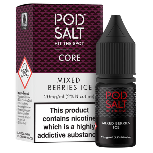 Pod Salt Mixed Berries Ice 10ml Nicotine Salt E-Liquid