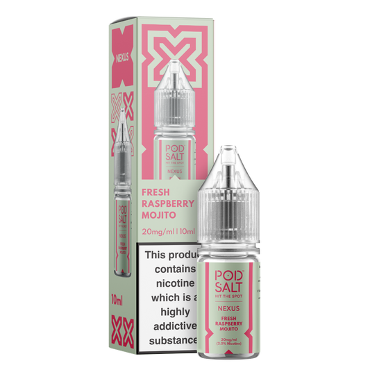 Nexus Fresh Raspberry Mojito 10ml Nicotine Salt E-Liquid