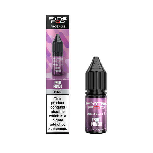 Fruit Punch Pyne Pod Nic Salt E-Liquid bottle