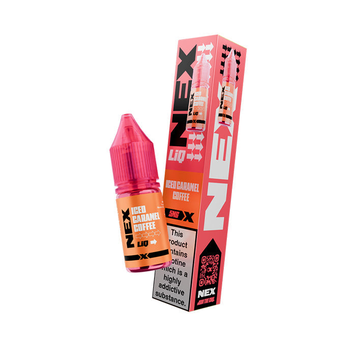 NexLiq Iced Caramel Coffee 10ml Nic Salt E-Liquid
