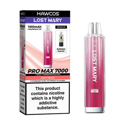 Hawcos X Lost Mary Pro Max 7000 Prefilled Pod Kit