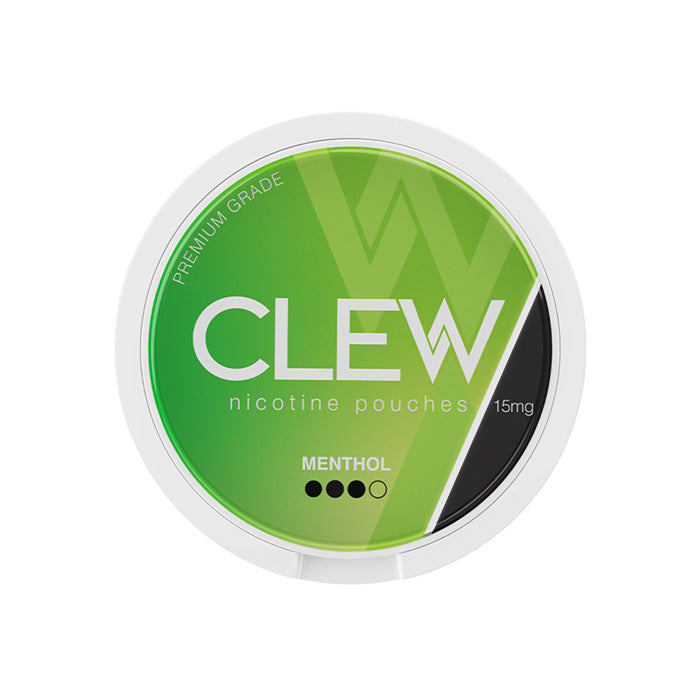 15mg Menthol CLEW Nicotine Pouches