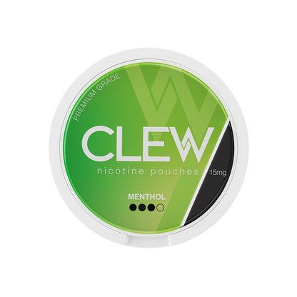 15mg Menthol CLEW Nicotine Pouches