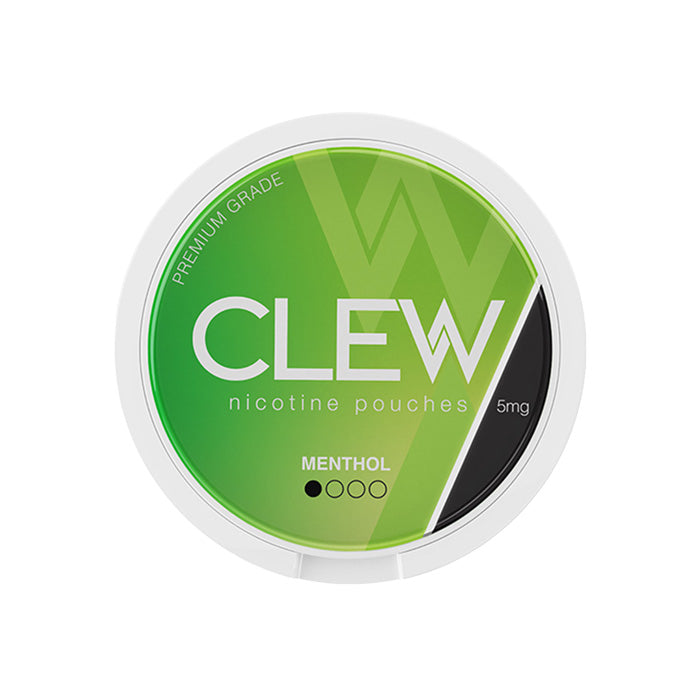 5mg Menthol CLEW Nicotine Pouches