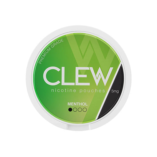 5mg Menthol CLEW Nicotine Pouches