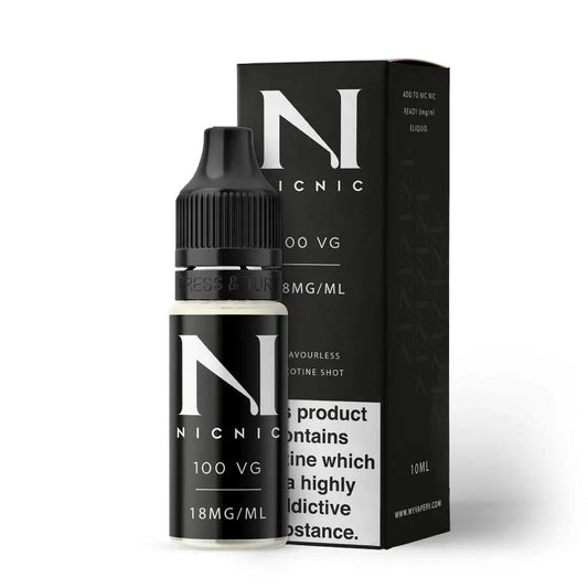 Nic Nic Nicotine Shot 18MG - 100% VG