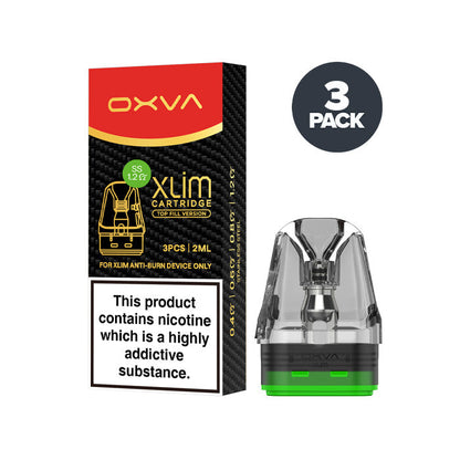 OXVA Xlim SS Top Fill Pod Cartridges