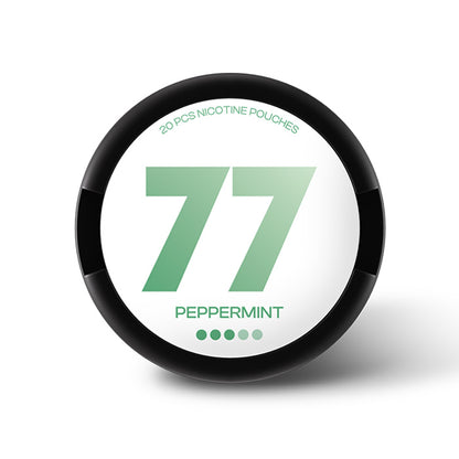 77 Peppermint 10.4mg Nicotine Pouches
