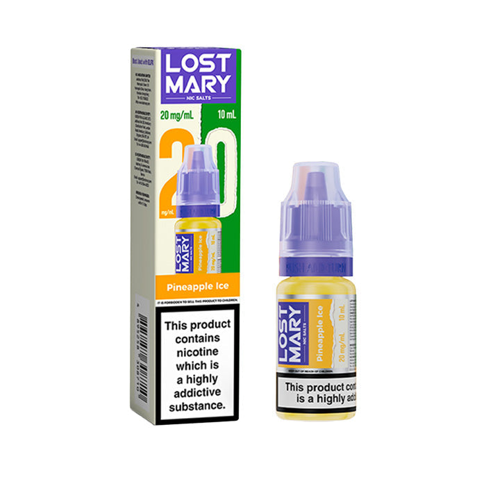 Pineapple Ice Lost Mary 10ml Nic Salt E-Liquids and Box
