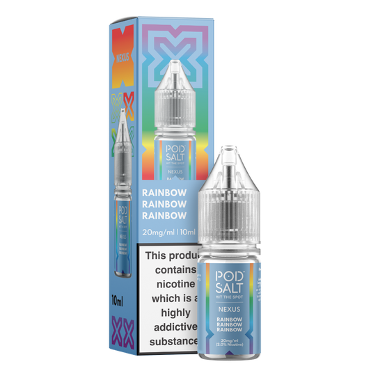 Nexus Rainbow 10ml Nicotine Salt E-Liquid