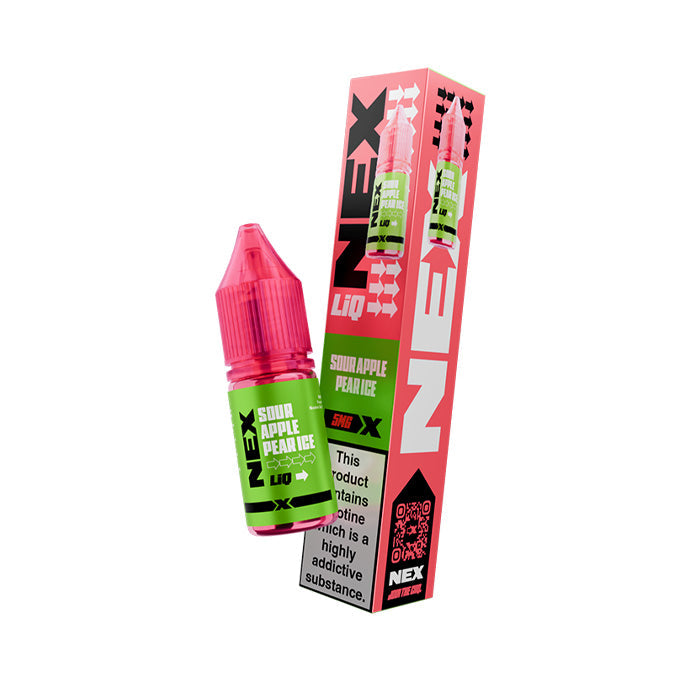 NexLiq Sour Apple Pear Ice 10ml Nic Salt E-Liquid