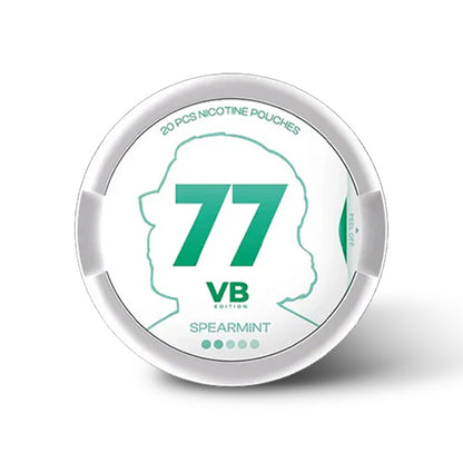 77 Spearmint VB Edition 5.2mg Nicotine Pouches