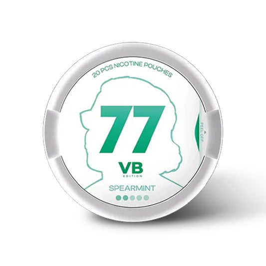 77 Spearmint VB Edition 5.2mg Nicotine Pouches