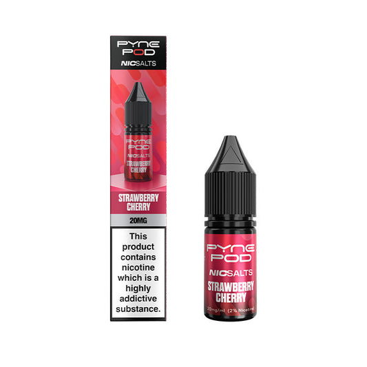 Strawberry Cherry Pyne Pod Nic Salt E-Liquid bottle