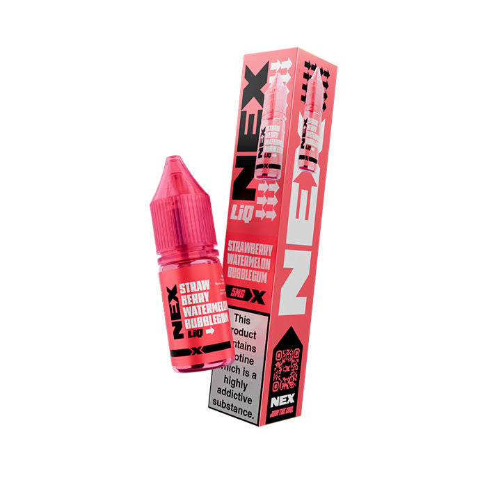 NexLiq Strawberry Watermelon Bubblegum 10ml Nic Salt E-Liquid