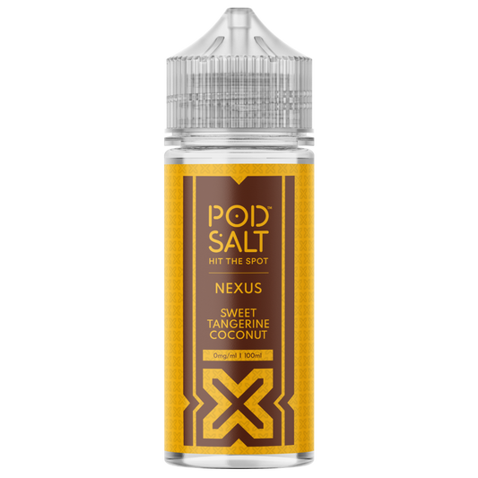 Pod Salt Nexus Sweet Tangerine Coconut 100ml Shortfill E-Liquid